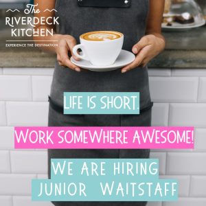 hiring junior waitstaff